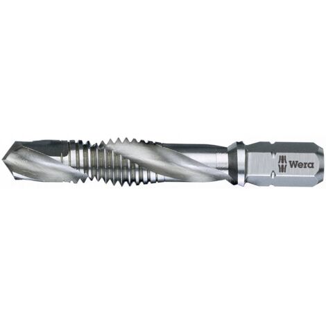 Wera 05104644001 847 Maschio combinato metrica M8 Taglio destrorso DIN 3126 HSS 1 pz. (1/2)