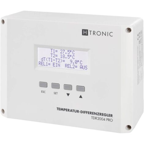 H-Tronic TDR2004 pro Interruttore di temperatura -99 - 850 °C (1/5)