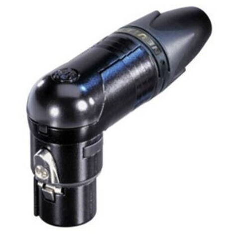 Neutrik NC10FRX-14-B Connettore XLR Giunto angolare Numero Poli (num): 10 Nero 1 pz. (1/2)