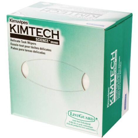 Link LKFO07 Fazzoletti Antistatici Per Pulizia Fibre Ottiche, 280 Pezzi, 11x21 Cm, Non Abrasivi E Senza Residui