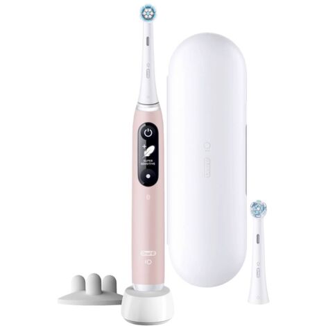 Oral-B iO Series 6s Rosa 4210201427384 Spazzolino da denti elettrico Rotazione/Oscillazione Rosa