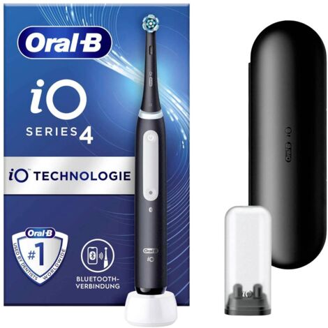 Oral-B iO Series 4 141502 Spazzolino da denti elettrico Rotazione/Oscillazione Nero (1/3)