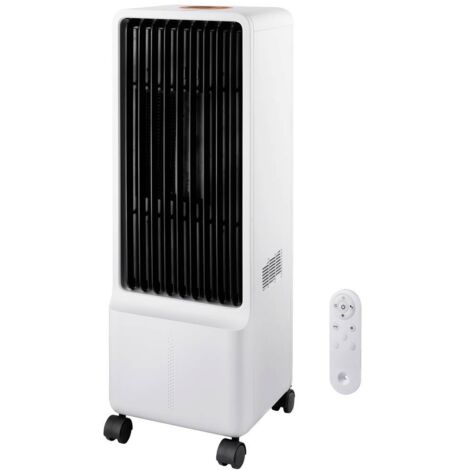 Sygonix Rinfrescatore 50 W (L x L x A) 272 x 270 x 795 mm Bianco con telecomando, Oscillante, Timer, Display LED (1/5)