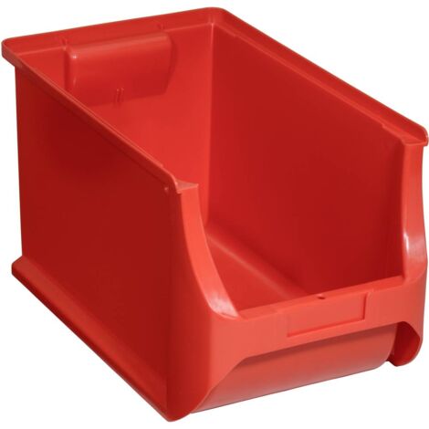 Contenitore di stoccaggio professionale-Plus L355xP205xH200mm PP rosso
