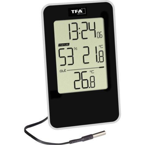 Set 8 Mini Termometri E Igrometri LCD – Temperatura Da -50°C A +70°C, Umidità 10-99%RH, Con Batteria Inclusa