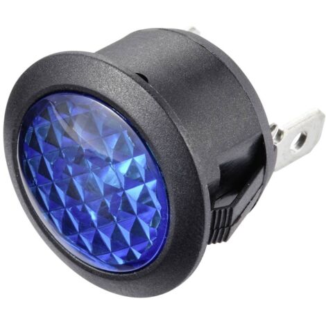 GU10 Led Lente A Vite Per Lampada Pilota Amplificatore CED P-L120 JEWEL - Colore Blu, Ricambio Originale Lente Per Lampadina P-L120