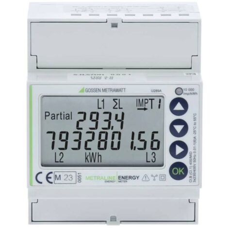 Contatore Di Energia Attiva COUNTIS E48 Via CT Impulsi Ethernet MID - Reference 48503057 - Foto 8