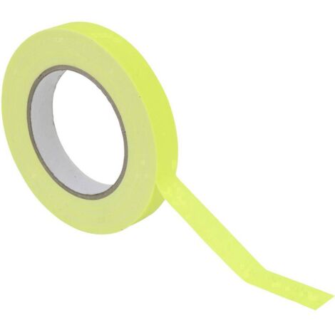 Nastro adesivo Giallo Neon (L x L) 2500 cm x 1.9 cm Nastro adesivo Giallo Neon (L x L) 2500 cm x 1.9 cm