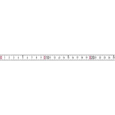 BMI 357004001LNR-SK Metro a nastro 1 m Acciaio (1/2)