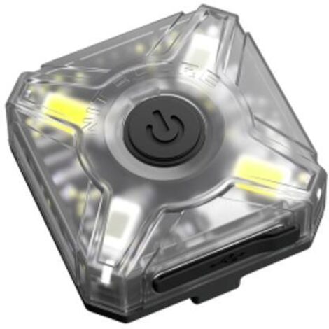 ArmyTek Crystal Lampada Portatile LED F07001Y - Luci Bianca E Rossa, IP67, Clip Inclusa - 2
