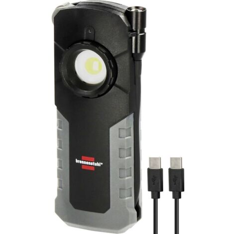 Brennenstuhl HL 1000 ACW Lampada Portatile LED Nera