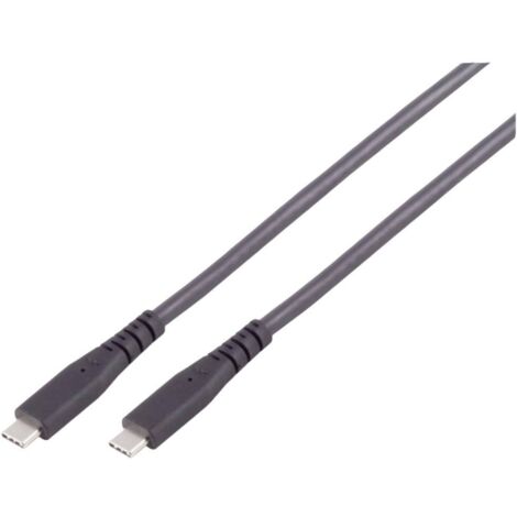 PremiumCord Cavo USB A A USB C 3.2 Gen 1 – 1 Metro, Nero, Intrecciato In Cotone, Ricarica Rapida 60W PD/QC E Dati 5Gbps