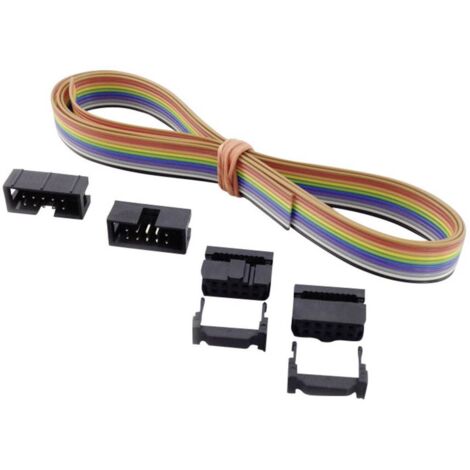 BKL Electronic 10122103 Kit connettori a perforazione con antistrappo Passo: 2.54 mm Totale poli: 10 Numero di righe: 2 (1/2)