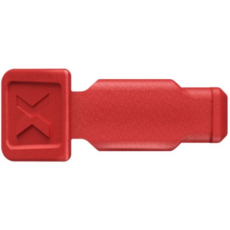 KNIPEX 00 61 10 CR Clip ColorCode rosso (10 pezzi) 21 mm (1/6)