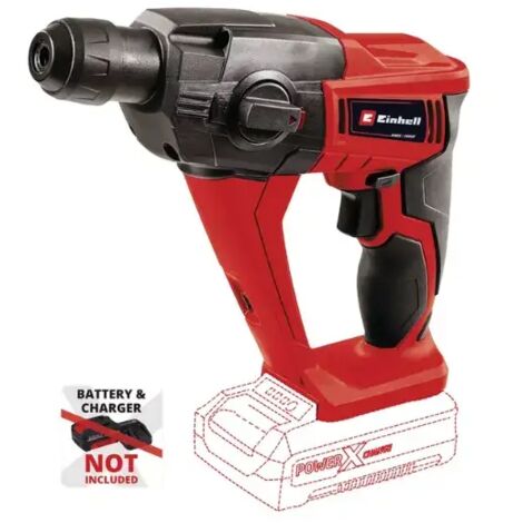 Einhell Power X-Change TE-HD 18 Li-Solo -Martello perforatore a batteria 18 V senza batteria