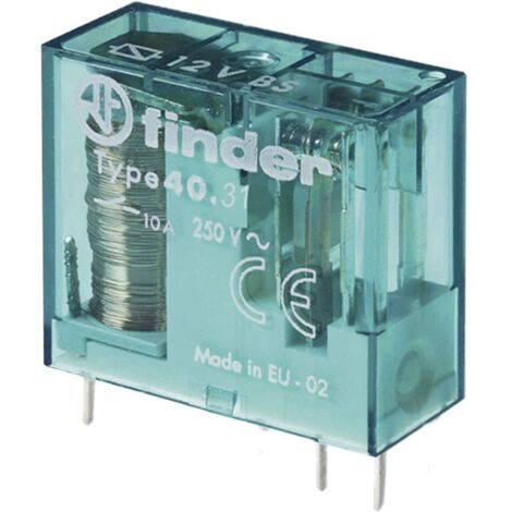 Finder 34.51.7.005.0010 - Relè Per PCB 5V/DC 6A 1 Scambio - Ultrasottile 5mm, Sicurezza VDE