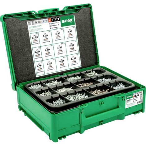 SPAX systainer³ T-Loc Möbelbau 5000009172011 Kit di viti 1 KIT