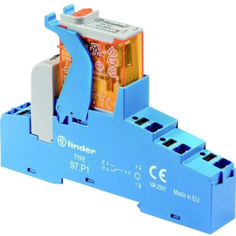 Finder 34.51.7.005.0010 Relè per PCB 5 V/DC 6 A 1 scambio 1 pz