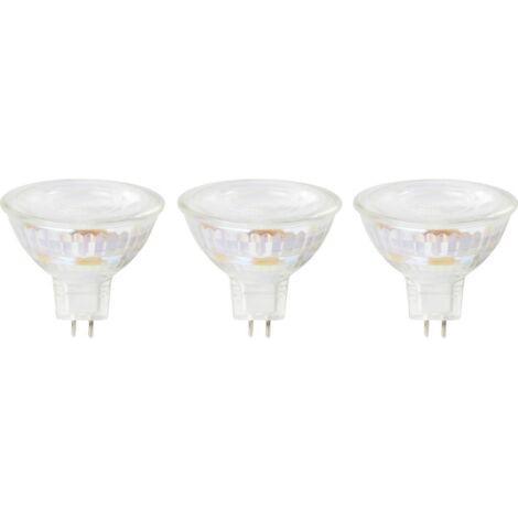 Sygonix SY-4893258 LED (monocolore) ERP E (A - G) GU5.3 3.4 W = 35 W Bianco caldo (Ø x A) 50 mm x 44 mm 3 pz. (1/3)