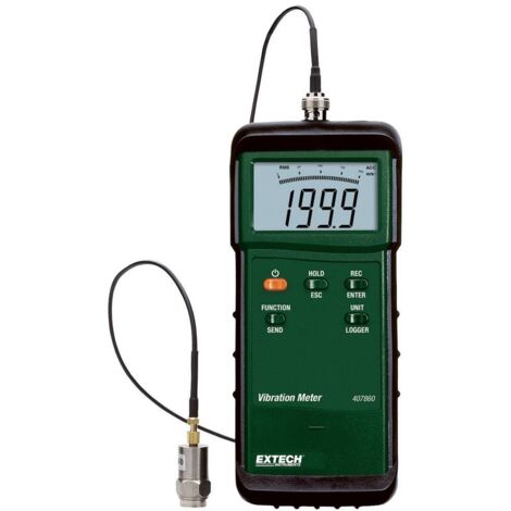 Misuratore di vibrazioni ad alta precisione con base magnetica