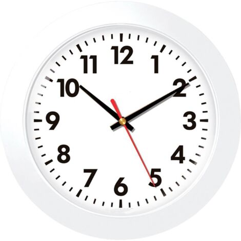 EUROTIME 56831-07 Radiocontrollato Orologio da parete 30 cm x 4.3 cm