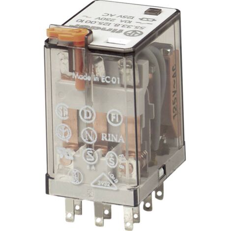 Finder 55.33.8.230.0050 Relè ad innesto 230 V/AC 10 A 3 scambi 1 pz.