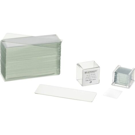 Bresser Optik Set 50/100er 5916000 Vetrino portaoggetti per microscopio Vetrino portaoggetti per microscopio Adatto per (1/5)