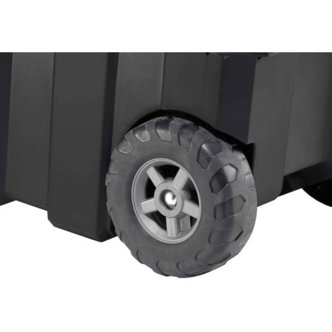 KETER 237787 Carrello porta utensili porta attrezzi Colore:Nero