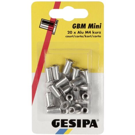 Gesipa 1433669 Occhiello M4 20 pz.