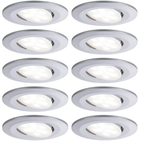 Paulmann Lampada a LED da incasso per bagno Kit da 10 60 W Cromo (opaco) (1/5)