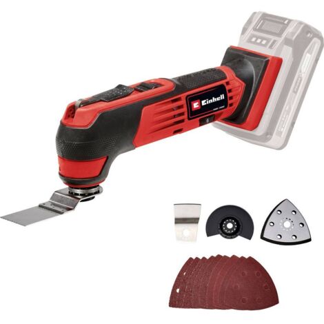 Einhell TE-MG 18/1 Li - Solo 4465195 Utensile multifunzione a batteria senza batteria, senza caricatore, incl. accessor