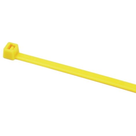 HellermannTyton 111-04805 T50R-PA66-YE Fascetta per cavi 200 mm 4.60 mm Giallo 100 pz. (1/5)