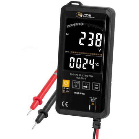 Benning MM 7-2 Multimetro Portatile Digitale CAT III 1000 V, CAT IV 600 V Display Counts 60000 55793813