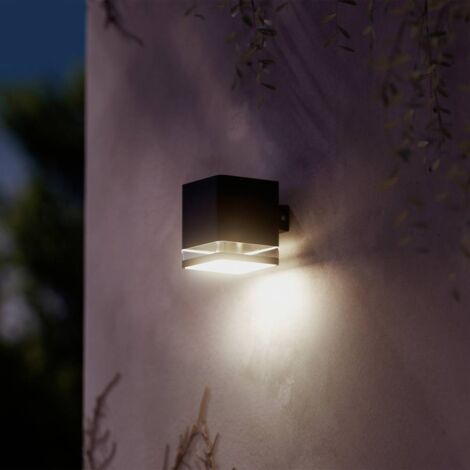 Philips Lampada da parete solare per esterni (500 lm, E27, IP44) - Digitec