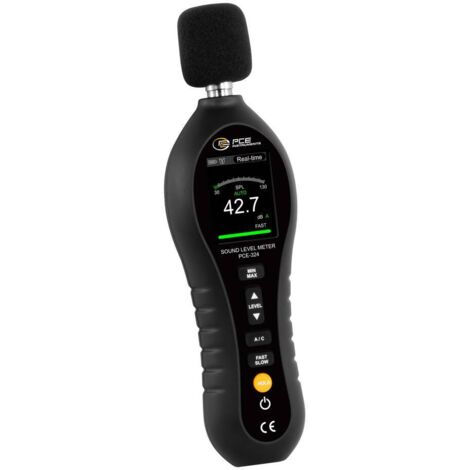 Fonometro Professionale Aicevoos - Misuratore Di Rumore 30-130 DB Con Allarmi E Display LCD - Foto 2