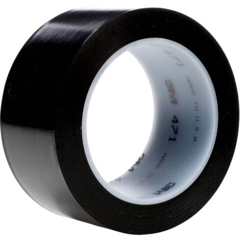 3M 471F 471S50 Nastro adesivo in PVC Nero (L x L) 33 m x 50 mm 1 pz. (1/5)