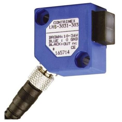 Contrinex Fotocellula a riflessione a tasteggio LHS-3131-303 620 600 005 Commutazione con la luce, Soppressione luce di (1/3)
