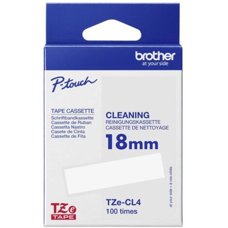 Nastro di pulizia Brother TZe TZe-CL4 18 mm (1/5)