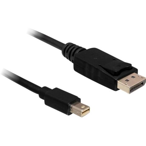 Delock Mini-DisplayPort / DisplayPort Cavo adattatore Spina Mini DisplayPort , Spina DisplayPort 5.00 m Nero 83479 Cavo (1/5)