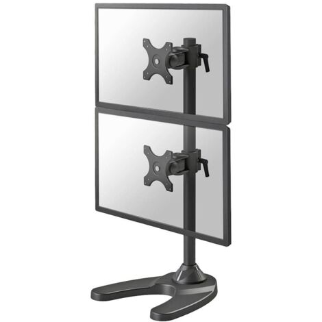 Neomounts Piedistallo per monitor FPMA-D700DDV 2 Display: (s) 25,4 cm (10) - 68,6 cm (27) Nero Regolabile in altezza, (1/5)