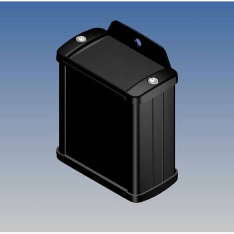 Contenitore Scatola In Alluminio Nero Per Progetti Elettronici - 100 X 76 X 35 Mm Con Viti E Pannelli Laterali - 3