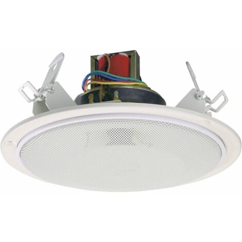 Renkforce SPE-178WT Altoparlante da incasso PA 40 W 100 V Bianco 1 pz.