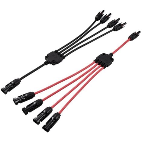 Cavo Y Per Pannelli Solari - Connettore MC4 Parallelo MMF+FFM, IP67, Per Impianti Fotovoltaici