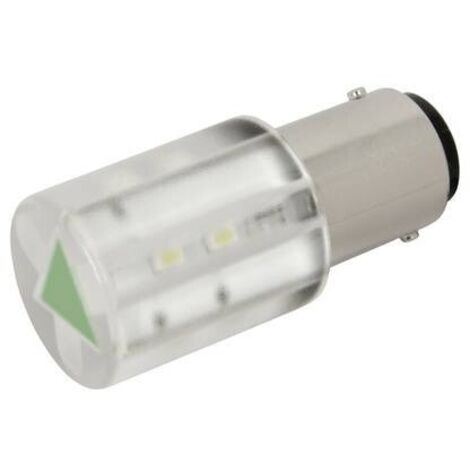 CML Innovative Technologies 18561231 Luce di segnalazione a LED Verde BA15d 230 V/AC 280 mcd (1/2)