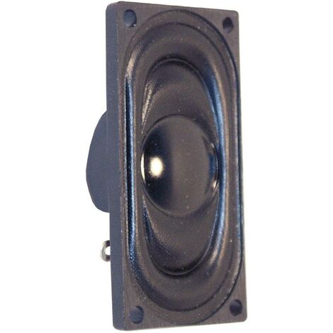 Visaton K 20.40 - 8 Ohm 1.6 pollici 4 cm Mini altoparlante 1 W 8 Ω Ovale, Resistente ai raggi UV
