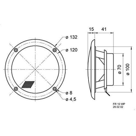 Visaton FR-10 WP Altoparlante Nero 4 Ω (1/3)