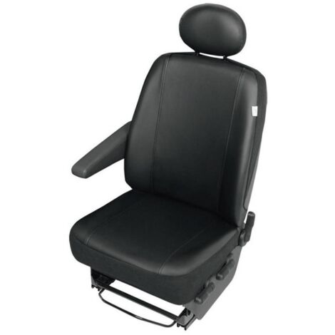 HP Autozubehör 22811 VS1 Coprisedile 1 pezzo Ecopelle Nero Sedile di guida