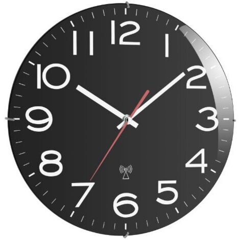TFA Dostmann 60.3020.06 Quarzo Orologio Da Parete 400 Mm X 37 Mm X 400 Mm Blu Blu Notte Medio Movimento Silenzioso Sen 2992527