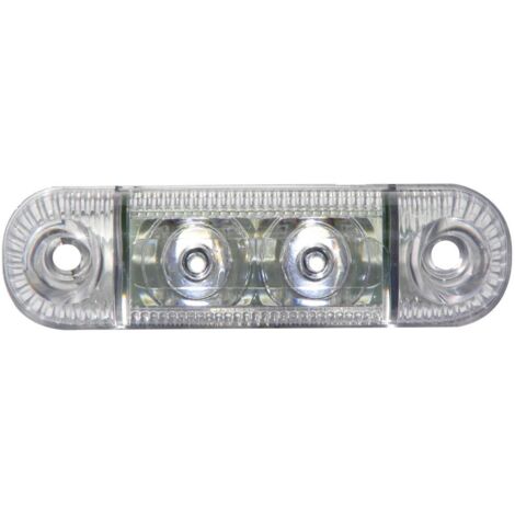 N/A Luce di ingombro laterale 12 V, 24 V SecoRüt Vetro trasparente (1/2)