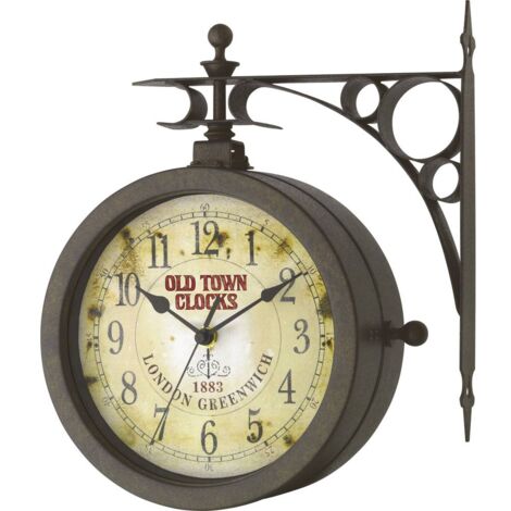 TFA Dostmann Orologio Da Parete Al Quarzo – 28 Cm, Design Moderno Piatto, Argento Metallizzato, Batteria Inclusa